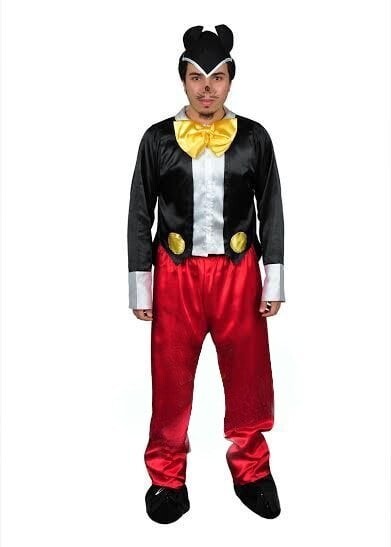 Cadılar Bayramı Mickey Mouse Kostümü, Yetişkin Mickey Mouse Kıyafeti, Hızlı Kargo - 1