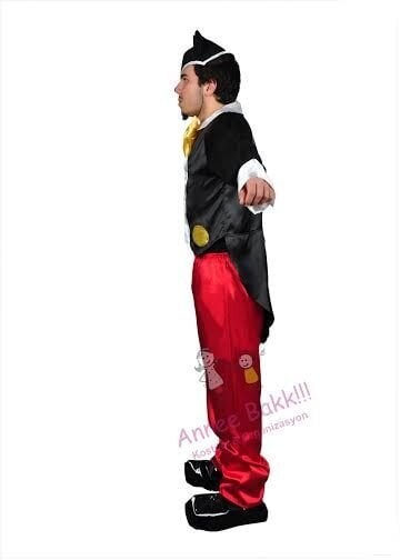 Cadılar Bayramı Mickey Mouse Kostümü, Yetişkin Mickey Mouse Kıyafeti, Hızlı Kargo - 2