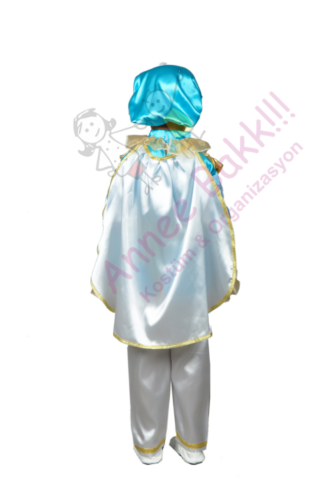 Mavi Başlıklı Prens Kostümü, Mavi Şapkalı Prens Kıyafeti