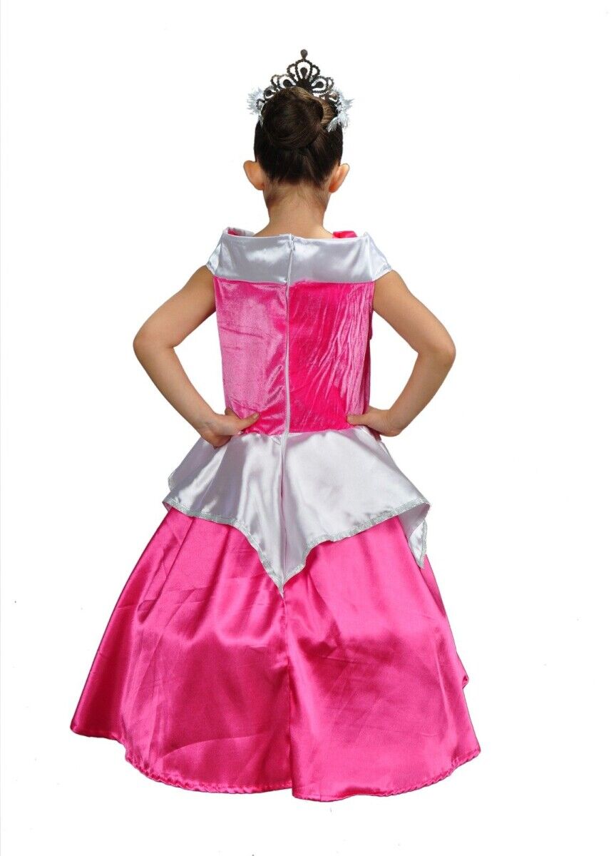 Uyuyan Güzel Çocuk Kıyafeti, Pembe Renk Uyuyan Güzel Kostümü, Masalsı Kostümler