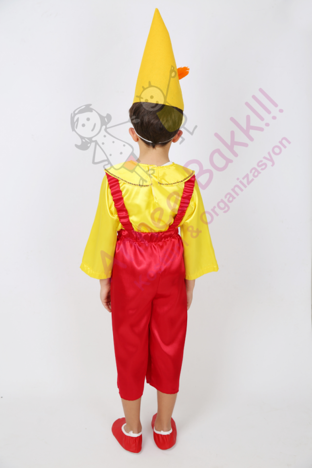 Pinokyo Çocuk Kostümü, Pinokyo Kıyafeti, Masalsı Kostümler