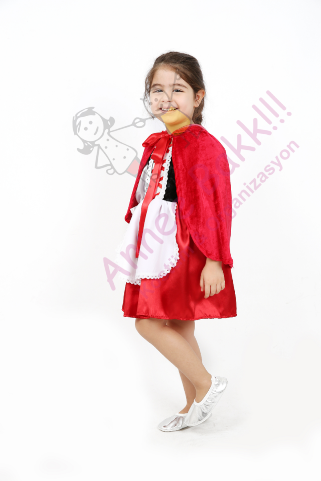 Kırmızı Başlıklı Kız Kostümü, Masalsı Kostümler, Kırmızı Başlıklı Kız Kıyafeti