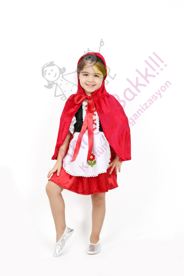 Kırmızı Başlıklı Kız Kostümü, Masalsı Kostümler, Kırmızı Başlıklı Kız Kıyafeti