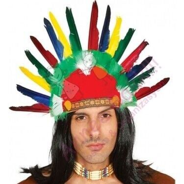 Rengarenk Kızılderili Başlığı, Başlık - Şapka Çeşitleri, Kızılderili Şapkası