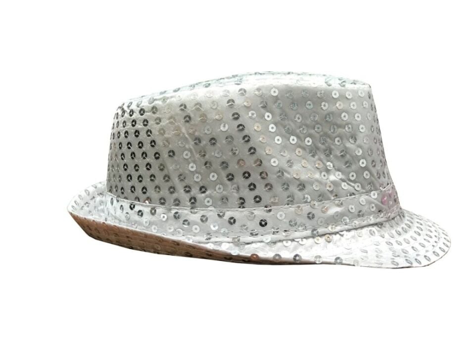 Pullu Michael Jackson Şapkası, Keçe-Pullu Kumaş Michael Jackson Şapkası, Hızlı Kargosu