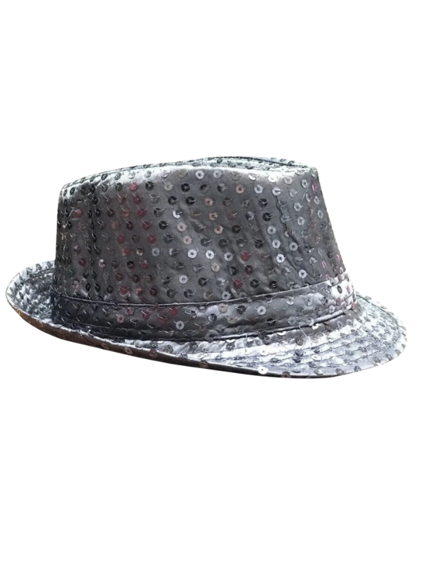 Pullu Michael Jackson Şapkası, Keçe-Pullu Kumaş Michael Jackson Şapkası