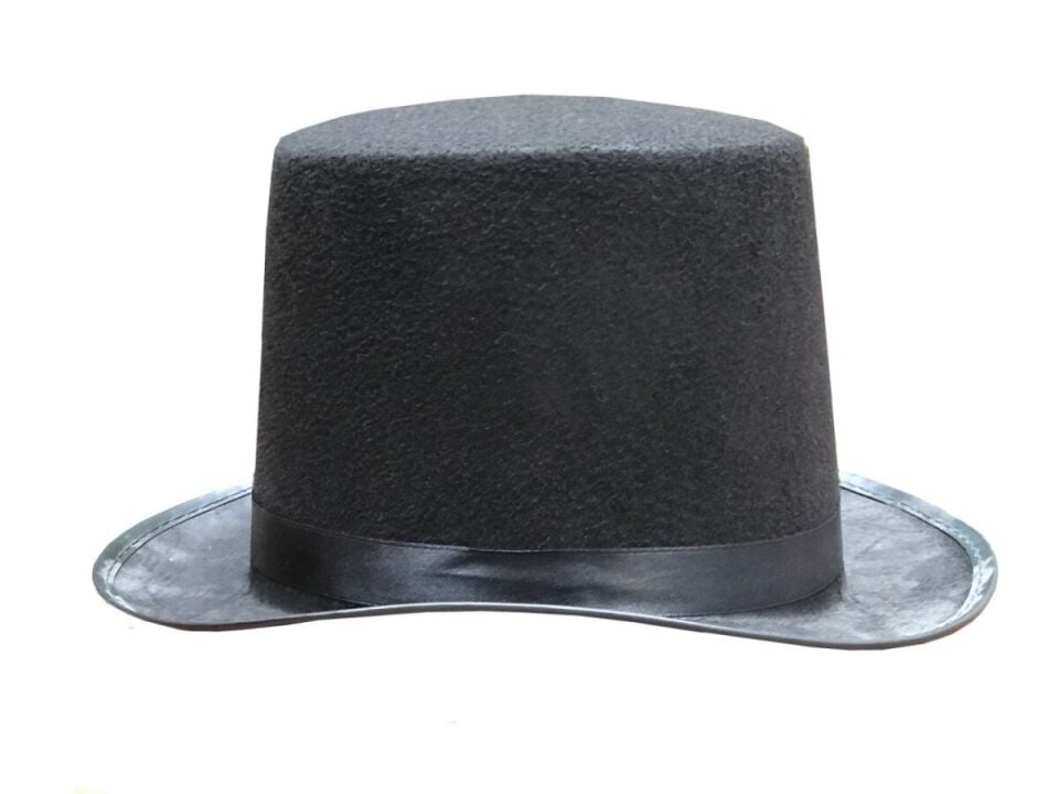 Keçe Kumaş Sihirbaz Şapkası, Standart Sihirbaz Şapkası, Hızlı Kargo