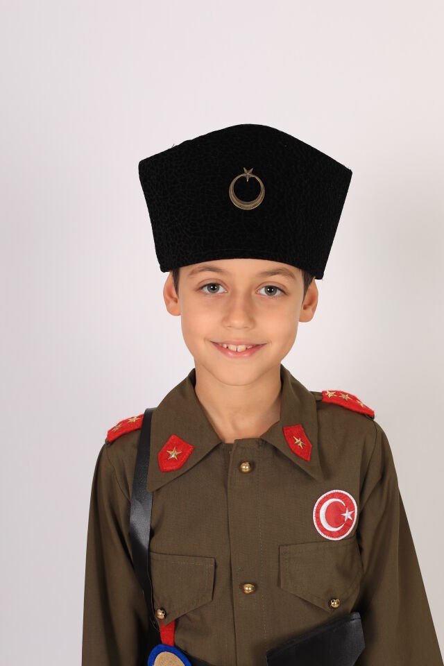 Atatürk Kalpak Şapkası, Tarihi Atatürk Şapkası, Çanakkale Savaşı Asker Şapkası