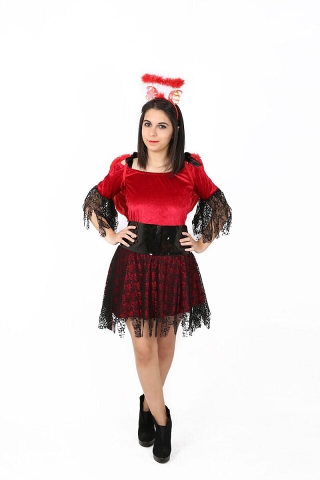 Aşk Meleği Kıyafeti, Cadılar Bayramı Aşk Meleği Kostümü, Hızlı Kargo