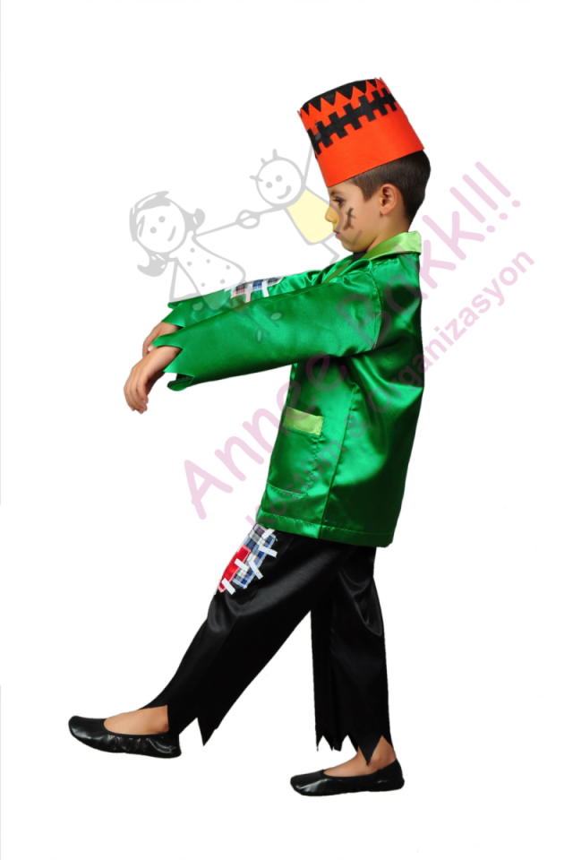 Frankenstein Kostümü, Cadılar Bayramı Çocuk Kostümü