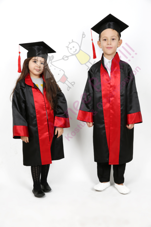 Mezuniyet Kostümü Kep Cübbe, Anasınıfı- İlkokul Mezuniyet Kostümleri