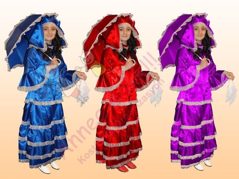 Üsküdarlı Kız Çocuk Kostümü, Nostaljik Üsküdarlı Çocuk Kıyafeti