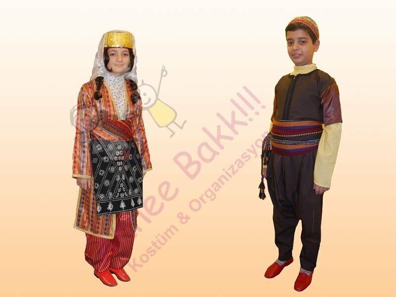 Adıyaman Yöresi Erkek Çocuk Kostümü, Yöresel Adıyaman Kıyafeti