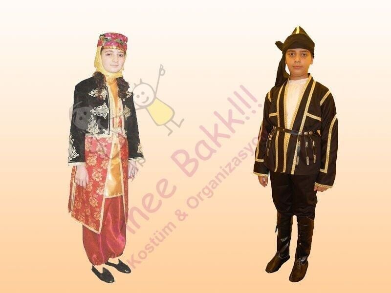 Artvin Yöresi Erkek Çocuk Kostümü, Yöresel Artvin Kostümü