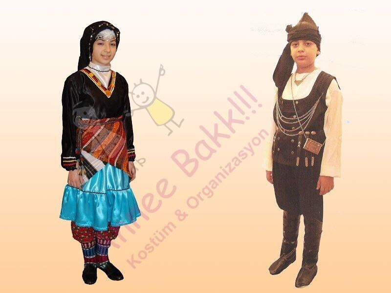 Karadeniz Yöresi Erkek Kostümü, Yöresel Karadeniz Çocuk Kostümü, Yöresel Kiralık Kostümler