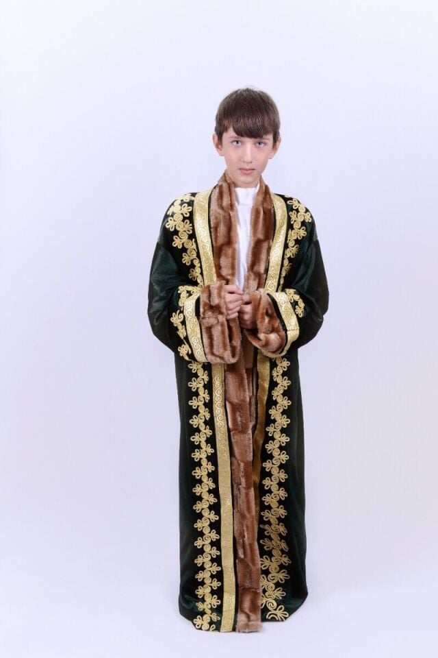 Padişah Çocuk Kostümü, Padişah Kaftanı, Çocuklar İçin Padişah Kıyafeti