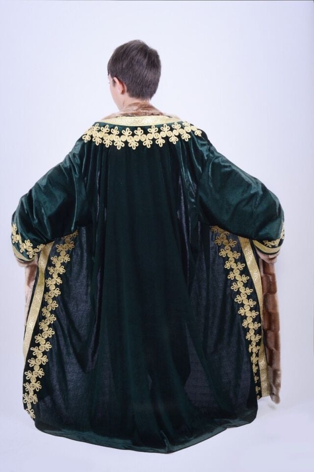 Padişah Çocuk Kostümü, Padişah Kaftanı, Çocuklar İçin Padişah Kıyafeti