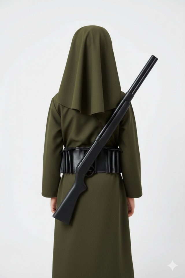 Şerife Bacı Kostümü, Milli Kahraman Kostümleri, Şerife Bacı Elbisesi