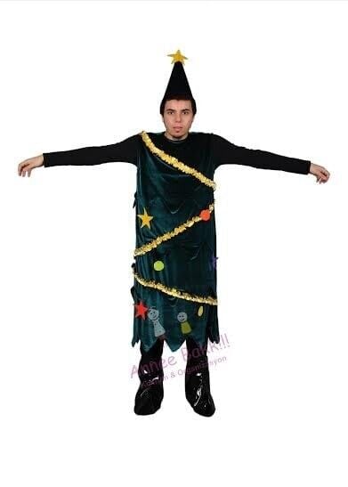 Çam Ağacı Kostümü, Yeni Yıl Yetişkin Çam Ağacı Kostümü, Noel Çam Ağacı Kostümü