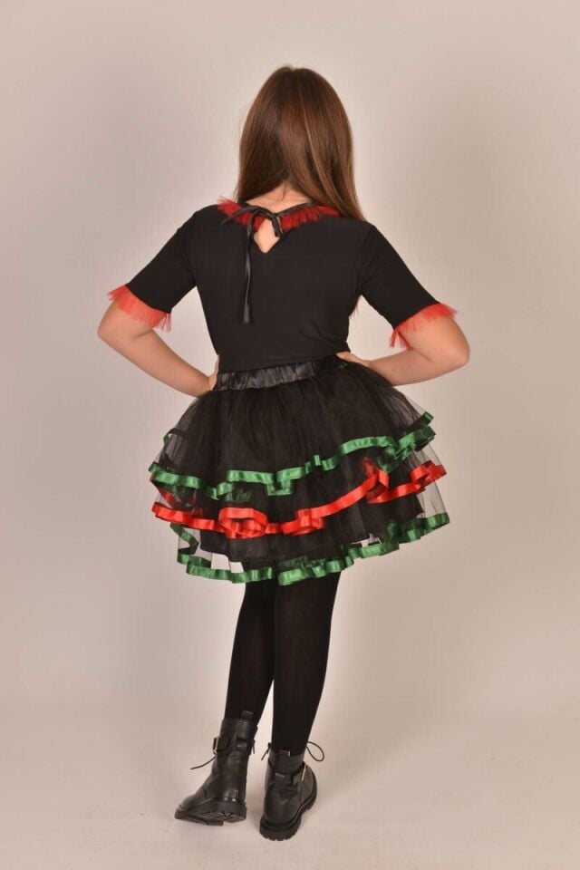 Yeni Yıl Çam Ağacı Kız Çocuk Kostümü, Yılbaşı ve Noel Kostümleri