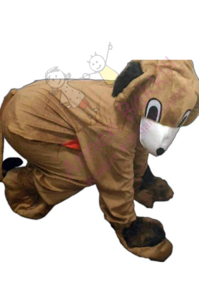 Yetişkin Maskot Köpek Kostümü, Maskot Köpek Kıyafeti