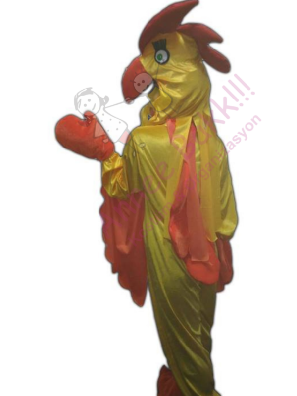 Yetişkin Horoz Kostümü, Maskot Horoz Kostümü