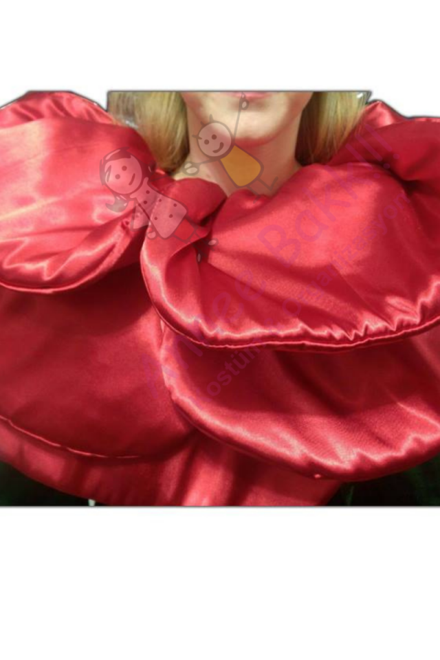 Gül Kostümü, Yetişkinler İçin Maskot Gül Kostümü