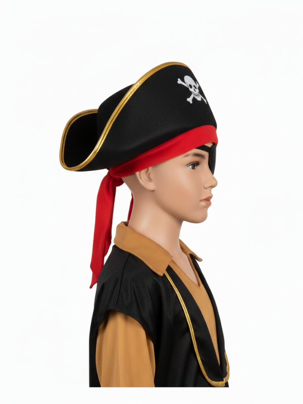 Çocuk Korsan Jack Sparrow Şapkası, Kostüm Aksesuarları