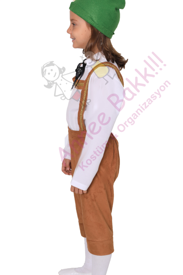 Alman Kostümü Erkek Çocuk Oktoberfest Kıyafeti, Almanya Temalı Erkek Çocuk Kıyafeti