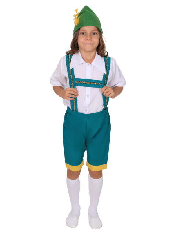 Alman Erkek Çocuk Kostümü Oktoberfest Kıyafeti, Almanya Temalı Çocuk Kostümü