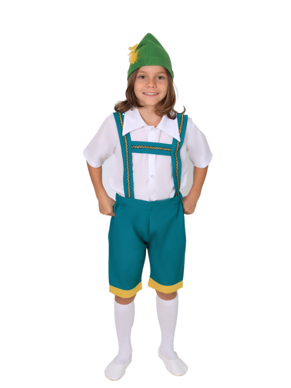 Alman Erkek Çocuk Kostümü Oktoberfest Kıyafeti, Almanya Temalı Çocuk Kostümü