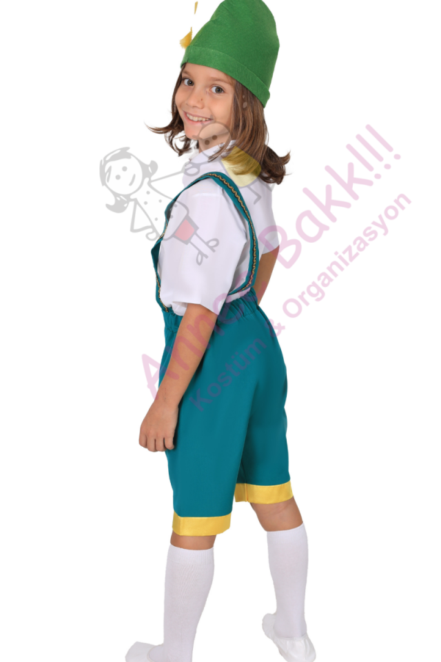 Alman Erkek Çocuk Kostümü Oktoberfest Kıyafeti, Almanya Temalı Çocuk Kostümü