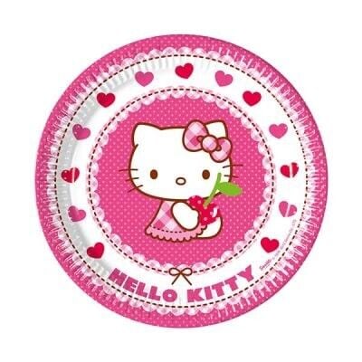 Hello Kitty Kağıt Tabak 23cm