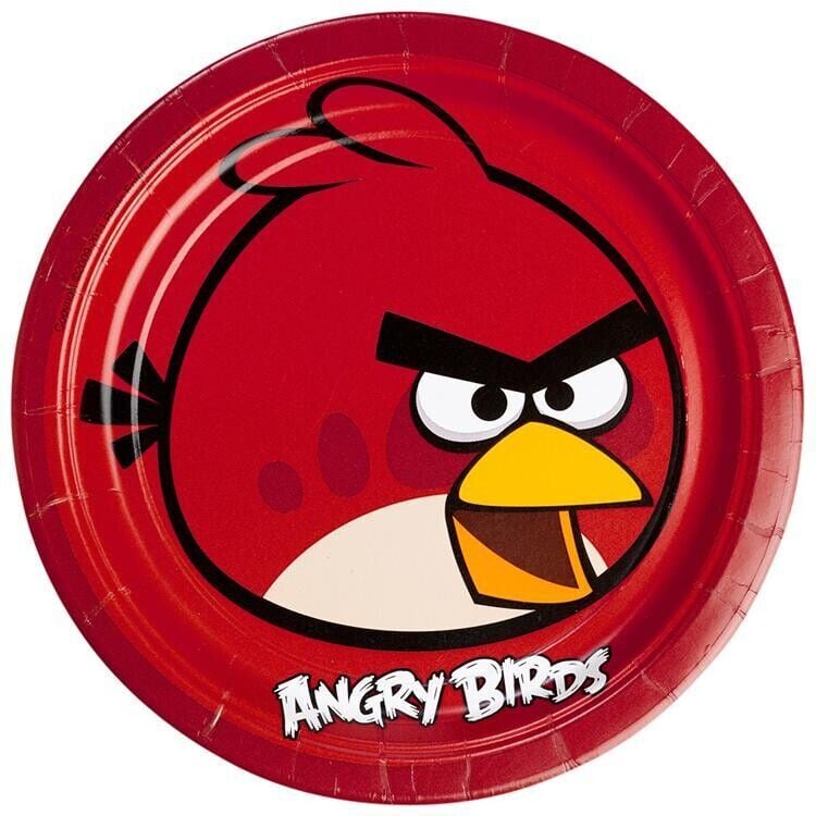 Angry Birds 8'li tabak 23 cm