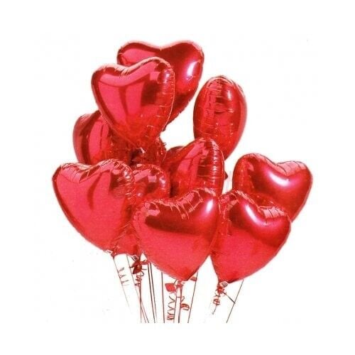 Kırmızı Kalp Folyo Balon 18 '' 45 cm