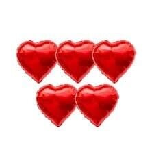 Kırmızı Kalp Folyo Balon 18 '' 45 cm