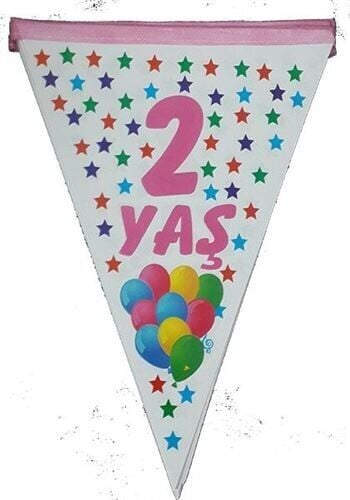 2. Yaş Üçgen Bayrak Seti