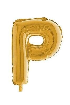 P Harf Folyo Balon Gold