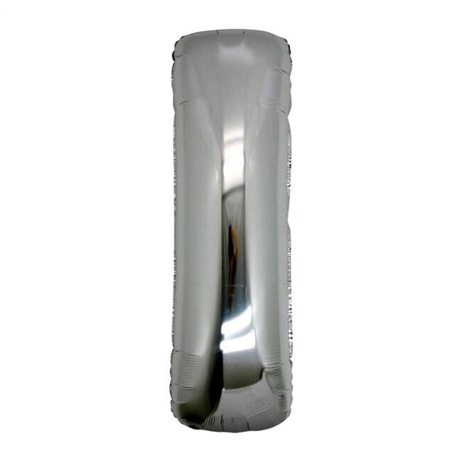 I Harf Folyo Balon Gümüş