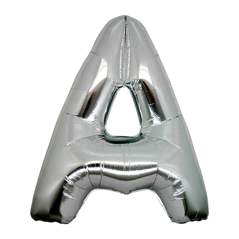 A Harf Folyo Balon Gümüş