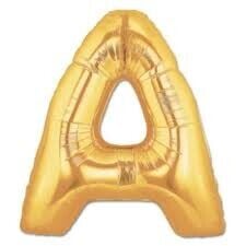 A Harf Folyo Balon Gold