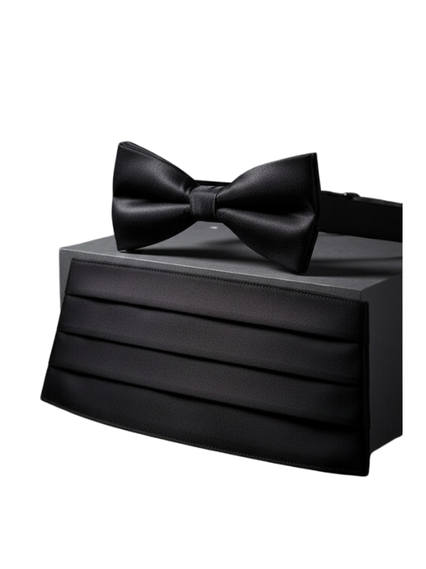 Siyah Papyon Kuşak Set, Kostüm Aksesuarları