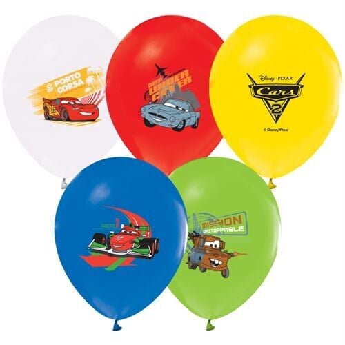 Lateks Cars Baskılı Balon