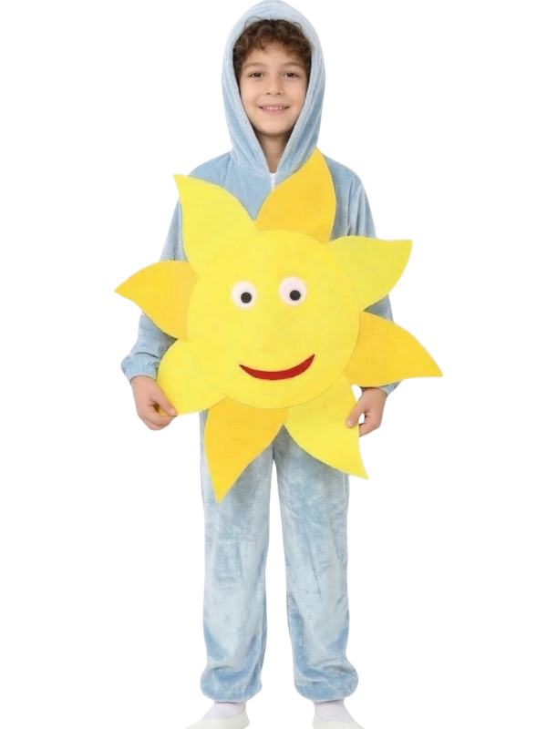 Çocuk Güneş Kostümü, Etkinlik Güneş Kıyafeti, Doğa Kostümleri