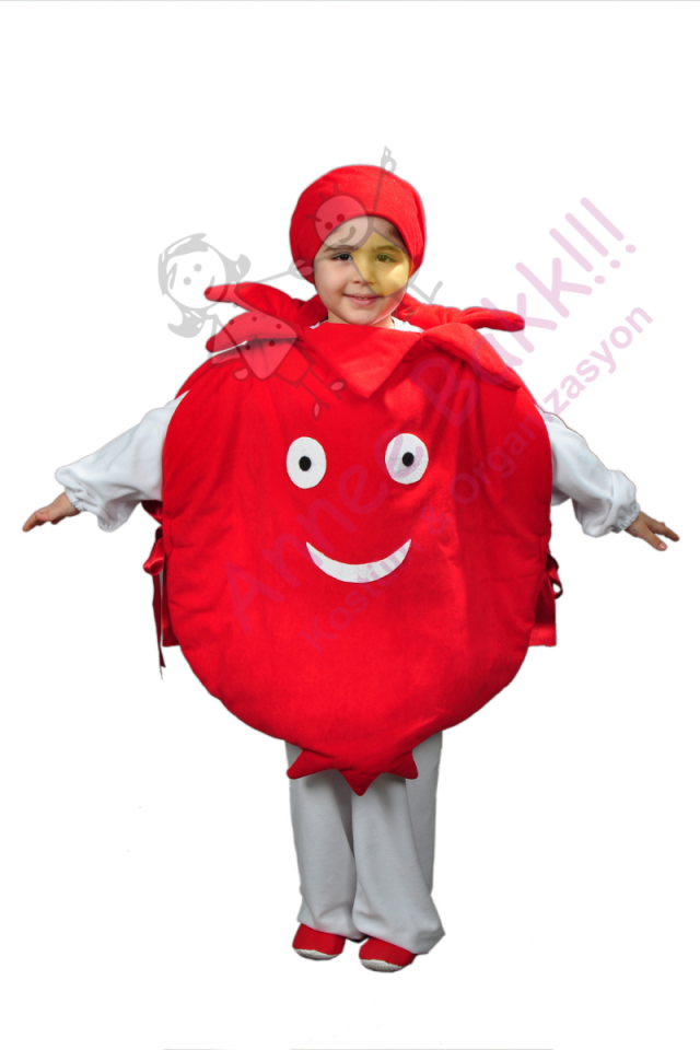 Nar Kostümü, Çocuk Nar Kostümü, Etkinlik ve Gıda Kostümleri