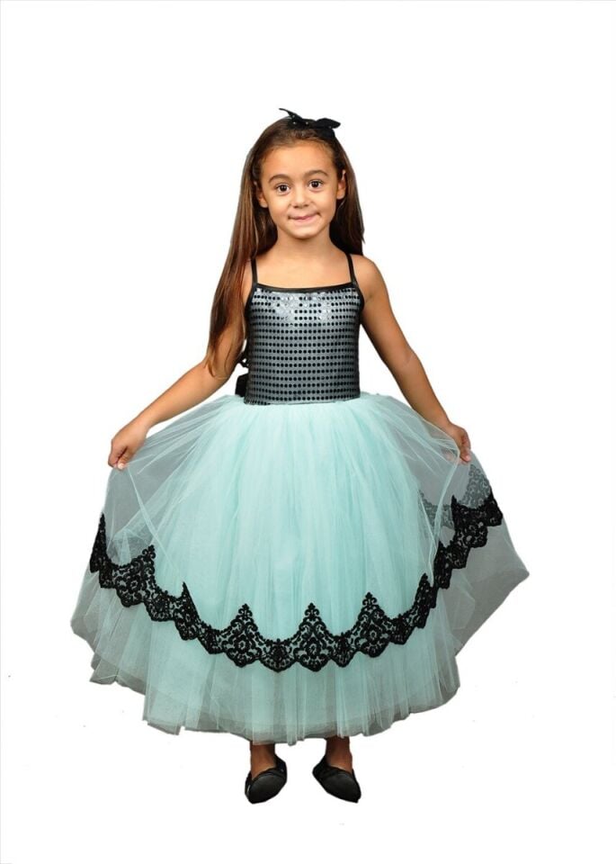 Su Yeşili Prenses Kostümü, Masal Prensesleri Kostümü