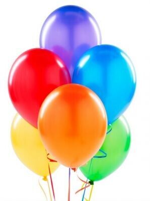 Lateks Karışık Metalik Balon