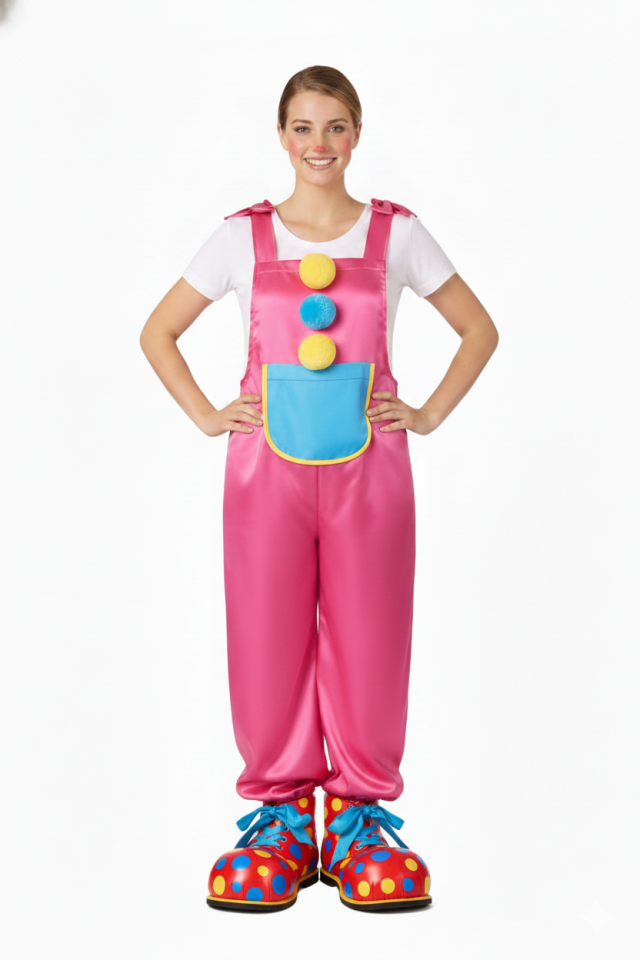 Bahçıvan Model Palyaço Kostüm, Yetişkin Palyaço Kostüm