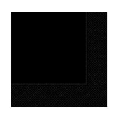 Siyah Kağıt Peçete 20'li