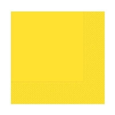 Sarı Kağıt Peçete 20'li